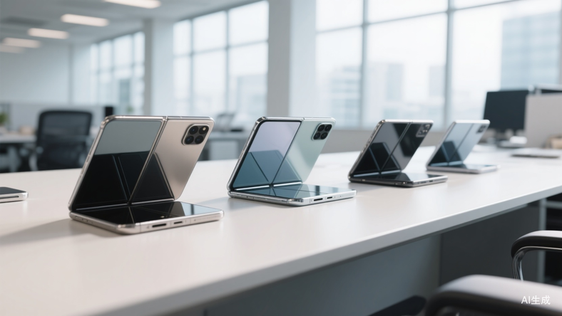 华为独占超70%份额,折叠屏悬念就剩苹果?